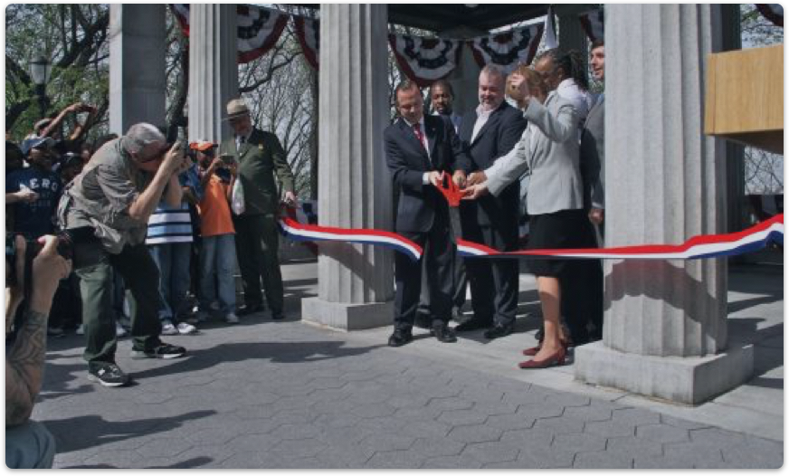 Opening of the Overlook Pavilion