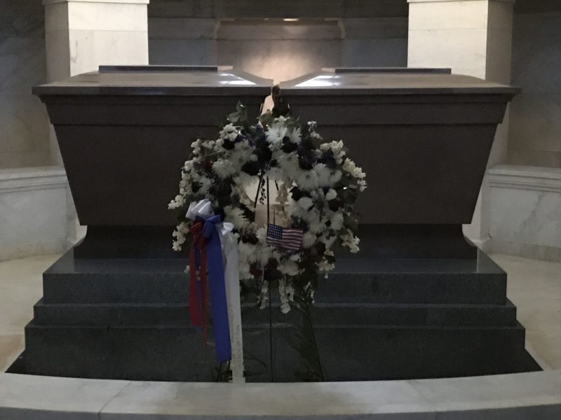 Ulysses and Julia Grant's sarcophagi