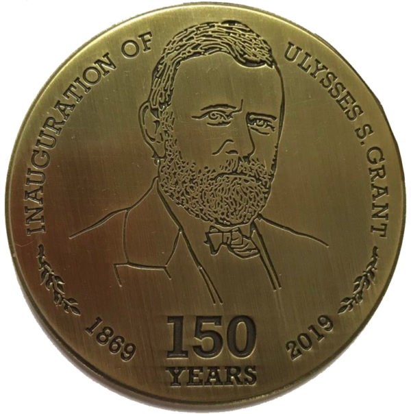 USG inaugural 150th coin front face